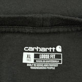 Carhartt T-Shirt - XL Black Cotton