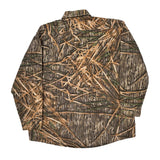 Mossy Oak Camo Shirt - 2XL Khaki Cotton
