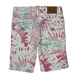 Age 5 Levis Tie-Dye Denim Shorts - Smallw 6L Multicoloured Cotton