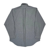 Ralph Lauren Checked Shirt - Large Gray Cotton