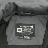Carhartt Jacket - 2XL Gray Polyester