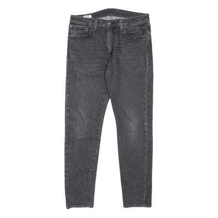 LEVI'S 512 BIG E Mens Jeans Black Slim Skinny Denim Medium W33 L32