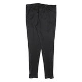 PUMA Mens Joggers Black S W32 L28 Polyester Blend Slim Tapered Fit Sports