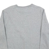PUMA Mens Grey XL Crew Neck Cotton Blend Sweatshirt Logo Casual Pullover