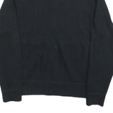 POLO RALPH LAUREN Mens Black Zip Cotton Jacket S Plain Casual Lightweight