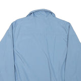 ELLESSE Womens Blue Light Blue Jacket UK 12 Polyester Blend Zip Casual Classic