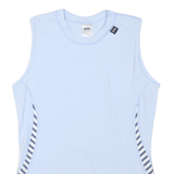 HELLY HANSEN Womens Light Blue Sleeveless Crew Neck Performance T-Shirt L