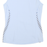HELLY HANSEN Womens Light Blue Sleeveless Crew Neck Performance T-Shirt L