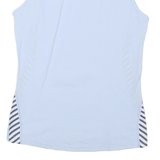 HELLY HANSEN Womens Light Blue Sleeveless Crew Neck Performance T-Shirt L