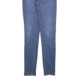 LEVI'S 721 Womens Jeans Blue Slim Skinny Denim Medium W26 L30 Stretch Zip