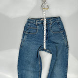 Made In USa Guess Jeans - 30W UK 10 Blue Cotton