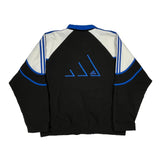 Adidas Track Jacket - Large Black Polyester