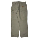 Carhartt Carpenter Pants - 33W 32L Gray Cotton