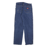 DICKIES Mens Blue Jeans Relaxed Straight Denim Medium W32 L32 Workwear
