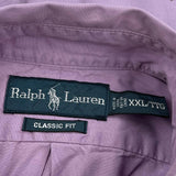 Ralph Lauren Shirt - 2XL Purple Cotton