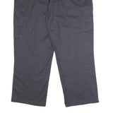 DICKIES Mens Polyester Blend Navy Regular Fit Straight Leg Trousers W44 L31