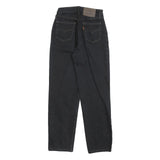 LEVI'S Boys Jeans Black Regular Straight Denim W22 L27 Classic Zip Fastening