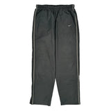 Nike Track Pants - Large Black Polyester