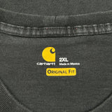 Carhartt Spellout T-Shirt - 2XL Black Cotton