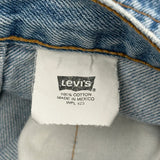 Levis 501 Jeans - 34W 29L Light Wash Cotton