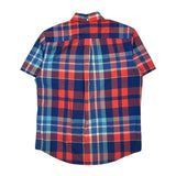 Tommy Hilfiger Checked Short Sleeve Shirt - Medium Multicoloured Cotton