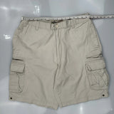 Lee Cargo Cargo Shorts - 36W 10L Beige Cotton
