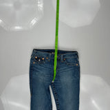 True Religion Skinny Jeans - 28W UK 8 Blue Denim