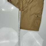 Lee Cargo Shorts - 33W 11L Brown Cotton