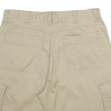 WRANGLER Mens Beige Cargo Cotton Shorts XL W34 Comfortable Casual Fit