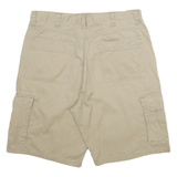 WRANGLER Mens Beige Cargo Cotton Shorts XL W34 Comfortable Casual Fit