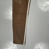 Dickies Double Knee Carpenter Trousers - 32W 31L Brown Cotton