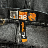 Akademiks Jeans - 36W 32L Gray Denim