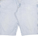 WRANGLER Mens Cotton Blend Blue Denim Shorts XL W34 Casual Classic Fit