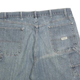 WRANGLER Mens Denim Blue Casual Shorts XL W38 Carpenter Style Workwear
