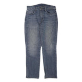 LEVI'S 511 Slim Mens Jeans Blue Regular Denim Medium W32 L31 Zip Cotton Blend