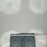 Made In USA Levis 505 Jeans - 35W 30L Light Wash Cotton