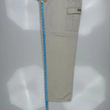 Wrangler Cargo Trousers - 34W 34L Beige Cotton