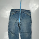 Dickies Carpenter Jeans - 36W 34L Blue Cotton