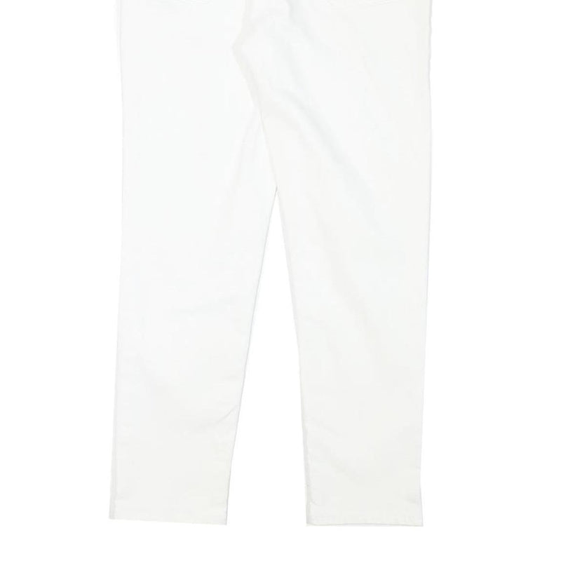 LEVI'S 712 Womens Jeans White Slim Skinny Denim W27 L24 Zip Cotton Blend