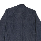 FREEDOM FOUNDRY Mens Blue Cotton Blend Shirt XL Casual Long Sleeve Button