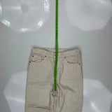 Levis Cord Trousers - 32″ Waist Beige Cotton