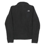 THE NORTH FACE Womens Black Jacket S Polyester Fleece Zip Outdoor Casual