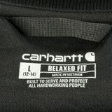 Carhartt 1/4 Zip - Large Black Cotton