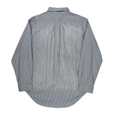 Ralph Lauren Striped Shirt - Large Blue Cotton