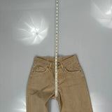 Carhartt Carpenter Trousers - 27W UK 8 Beige Cotton