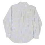 RALPH LAUREN Mens Blue & Yellow Check Shirt L Classic Fit Cotton Blend