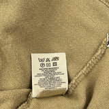 Burberry London Polo Shirt - Large Khaki Cotton