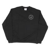 CHAMPION Mens Black Business Club Walla Walla Cotton Blend Crew Neck XL