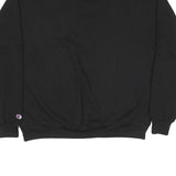 CHAMPION Mens Black Business Club Walla Walla Cotton Blend Crew Neck XL