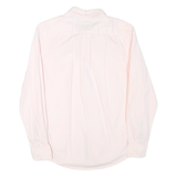TOMMY HILFIGER Mens Pink And White Check Shirt M Cotton Blend Button Down
